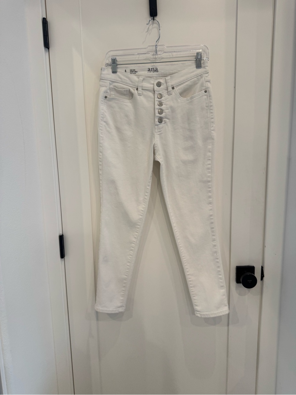 a.n.a White High-Rise Button-Fly Women’s Jeans